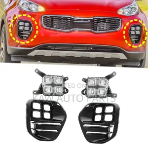 2016,2017,2018, Foglight and Cover for Kia Sportage