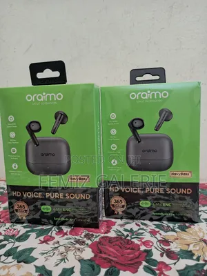 Oraimo Spacebuds Air+ Metallic Texture Ipx4 True Wireless Earbuds