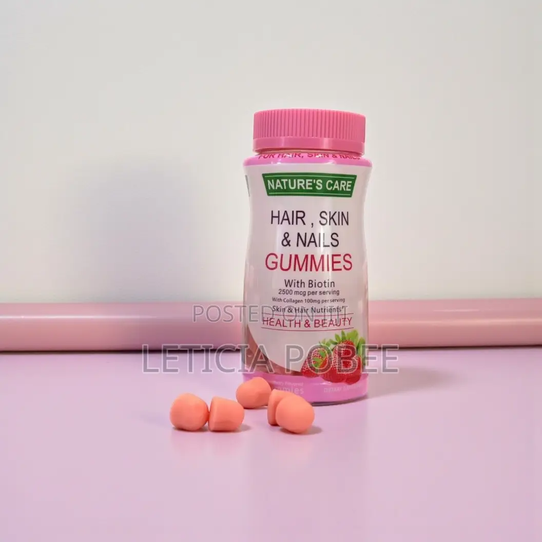 Nature’S Care Hair, Nails Skin Gummies — Premium Beauty Nutrition”