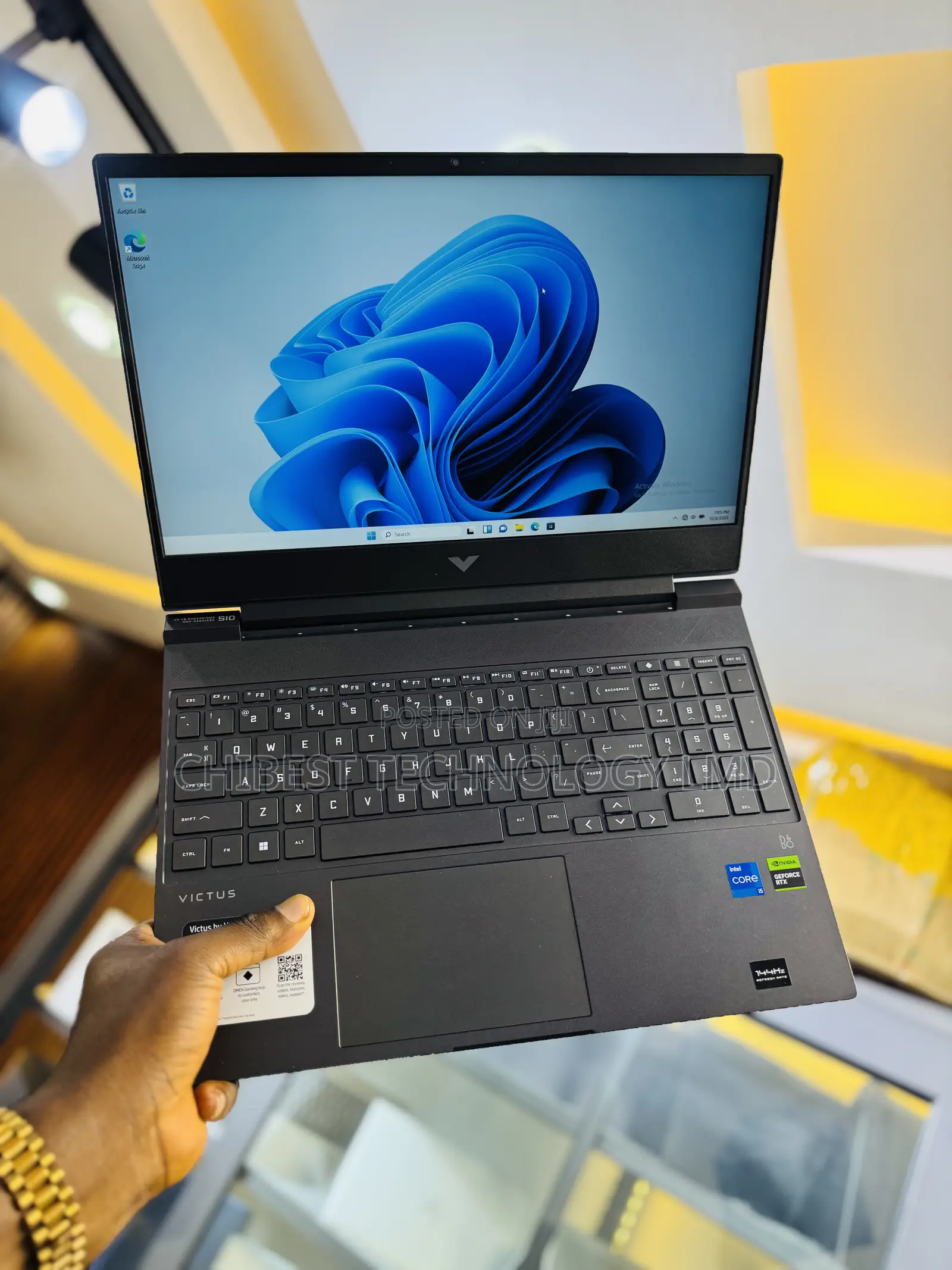 Laptop HP Victus 15 16GB Intel Core i5 SSD 512GB
