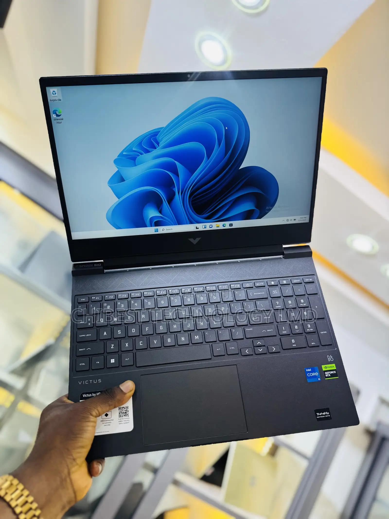 Laptop HP Victus 15 16GB Intel Core i5 SSD 512GB