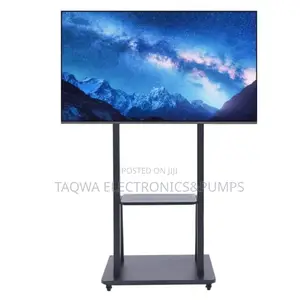Withstanding Mobile Tv Brackets On Wheels 32-75 Inches