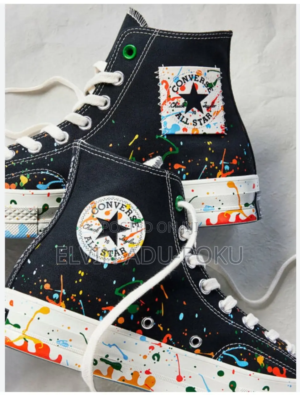 High Top Converse “ Love Fearless “ Sneaker