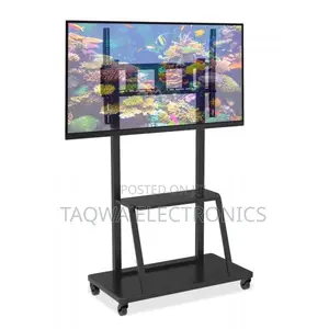 Rolling -Tv Stand- 32-75” Universal Bracket