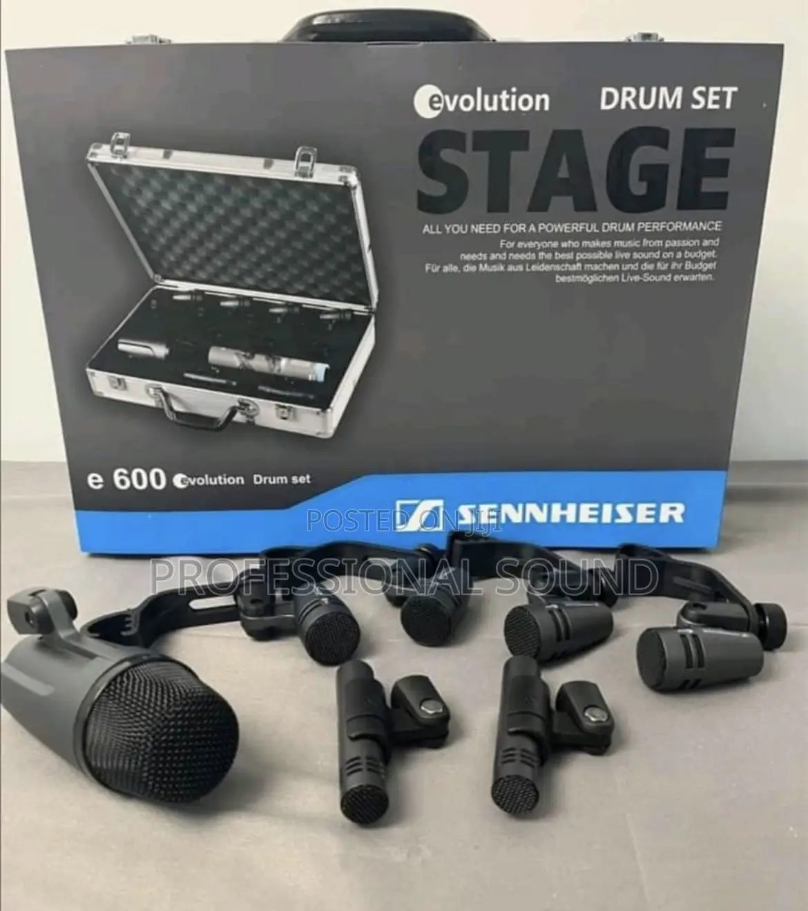 Sennheiser E 600 Evolution Drum Set Microphone Kit.