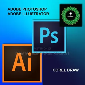 Photoshop, Illustrator, Coreldraw (2025) for Mac or Windows