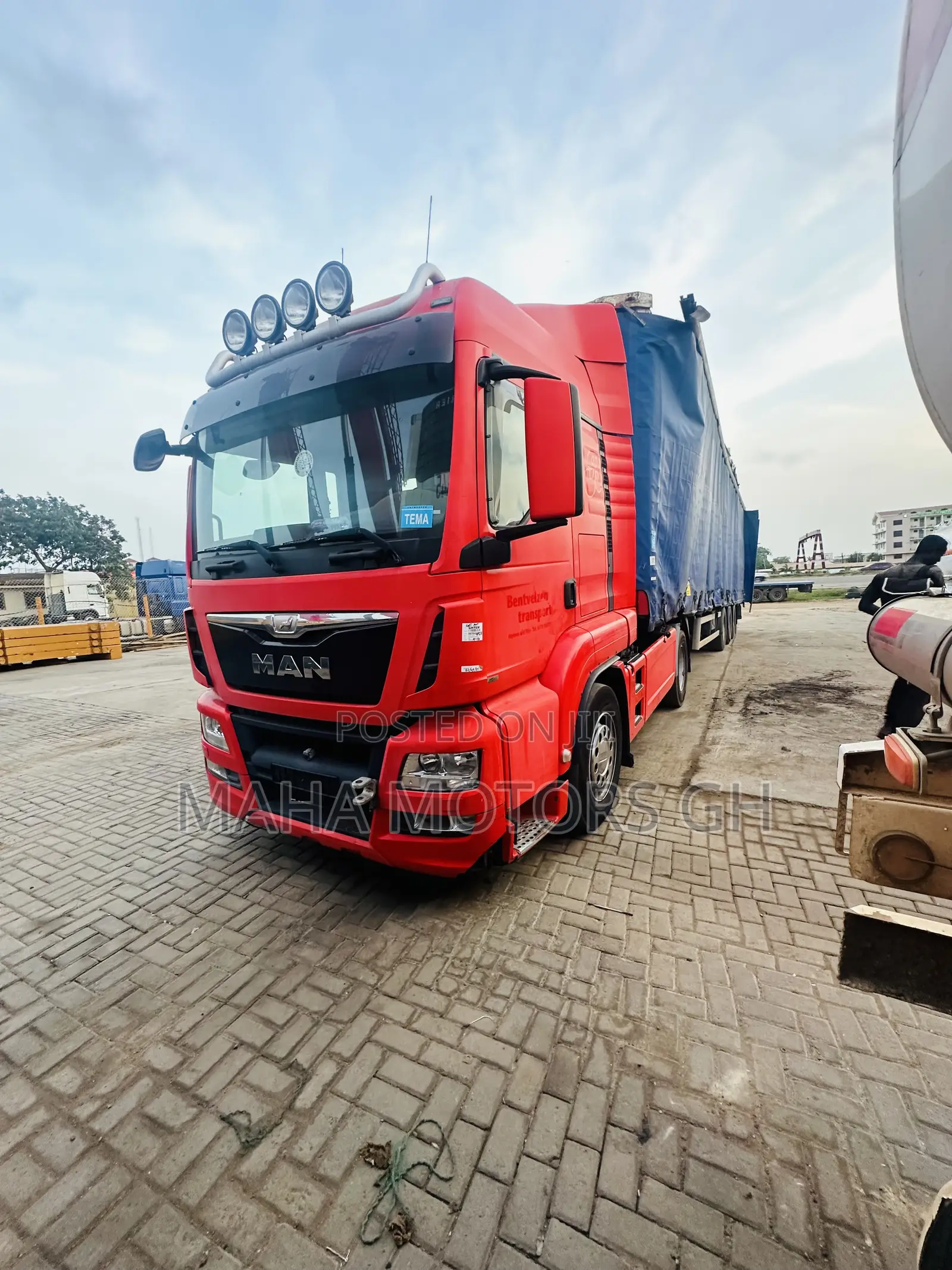 Man TGS 2015 Model Home Used Single Axle