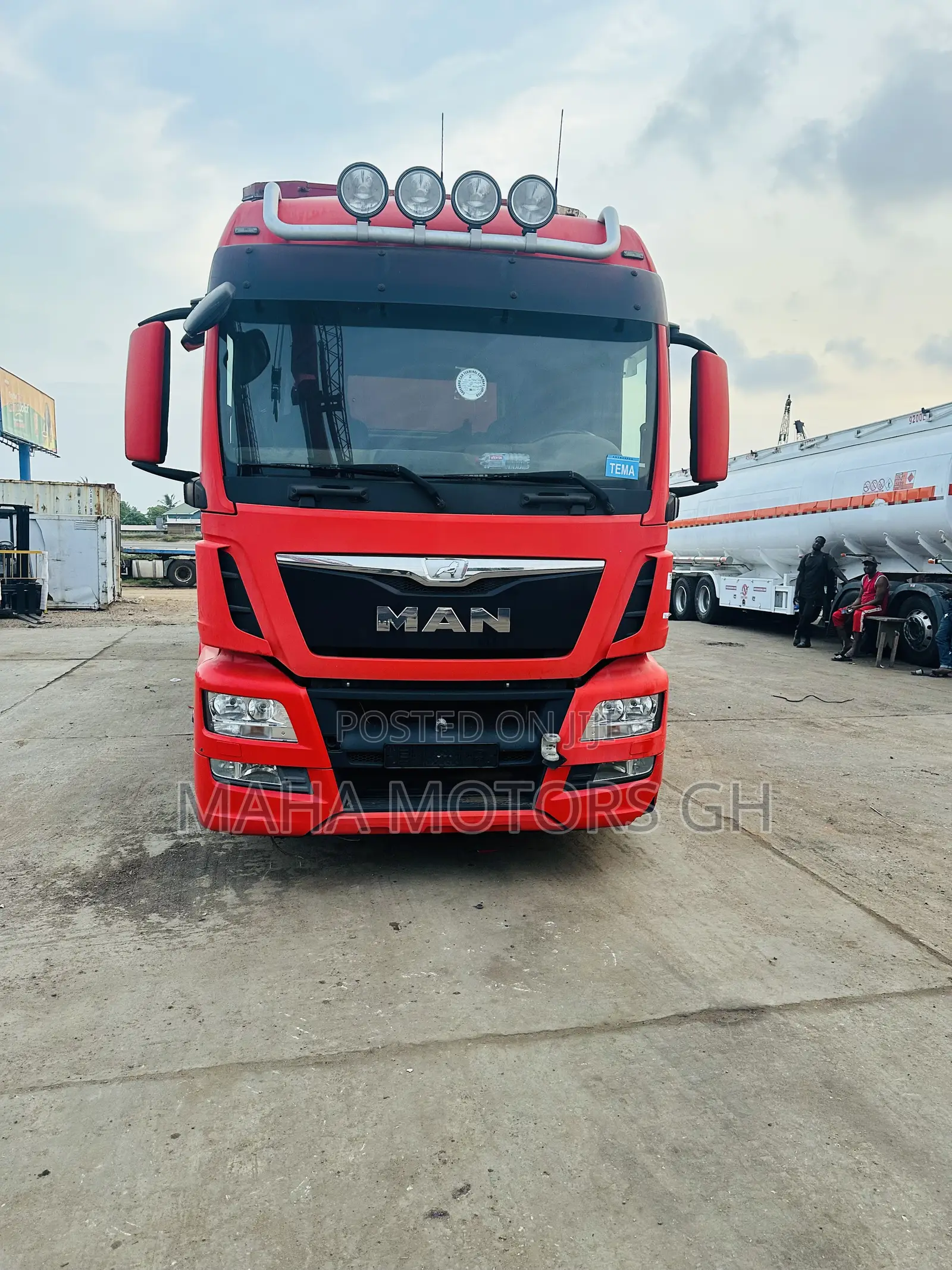 Man TGS 2015 Model Home Used Single Axle