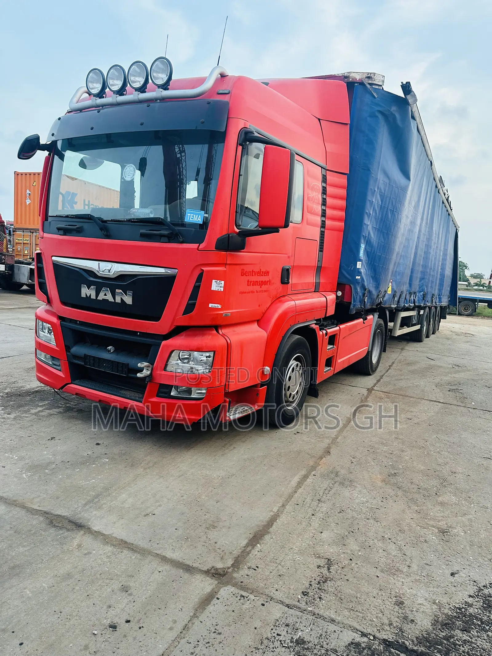 Man TGS 2015 Model Home Used Single Axle