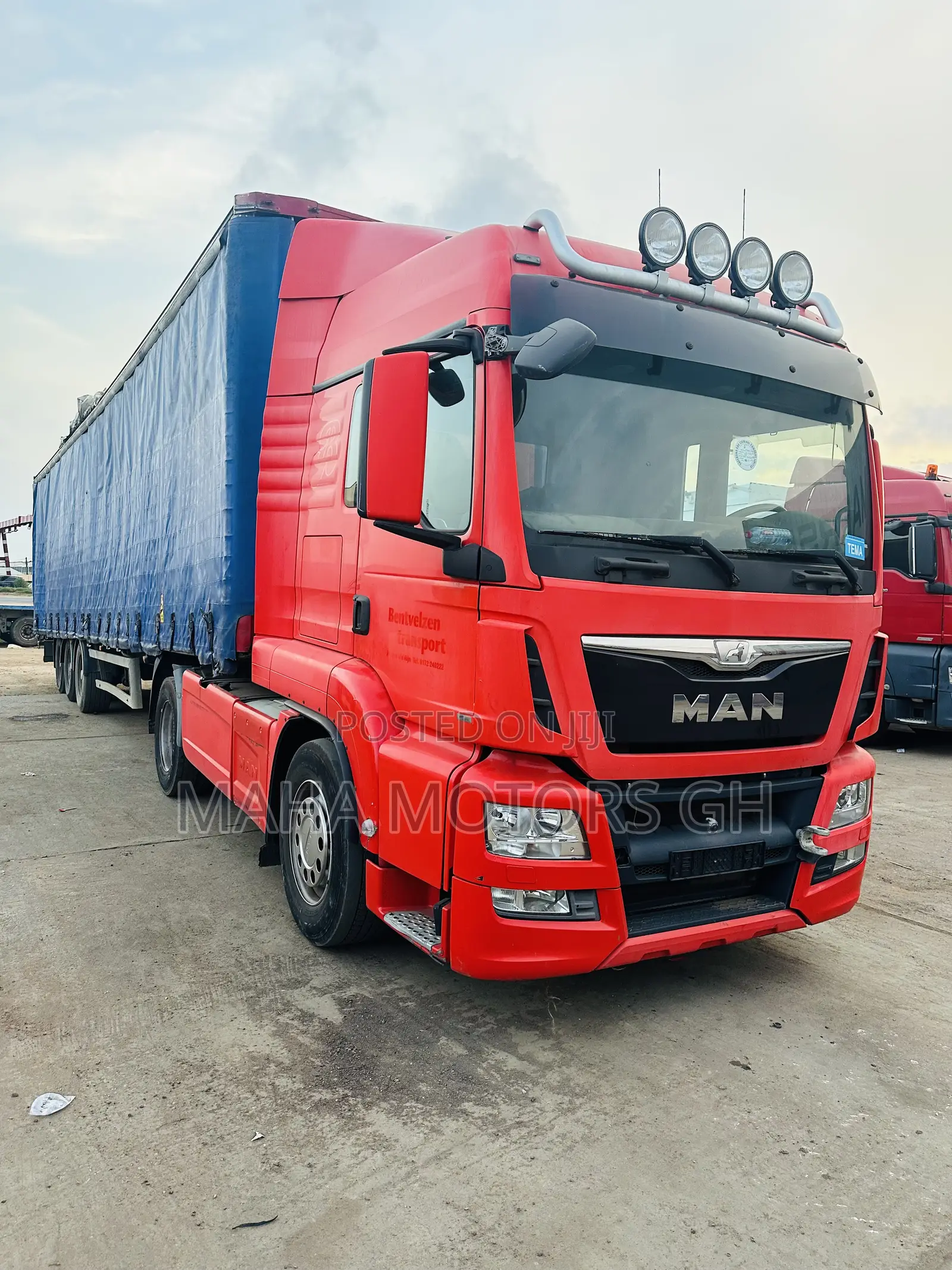 Man TGS 2015 Model Home Used Single Axle