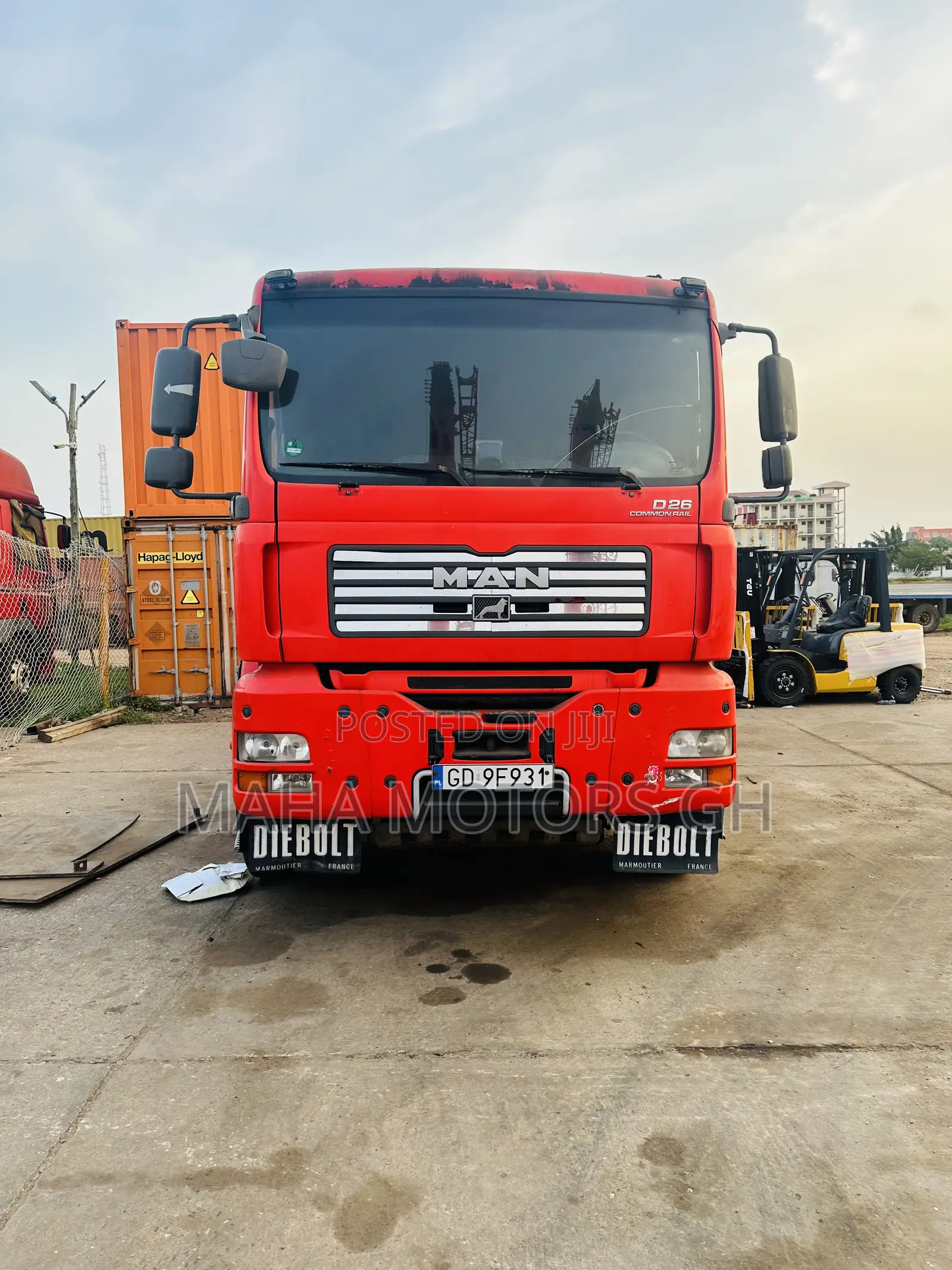 Man Tga Home Double Axles Manual Transmission