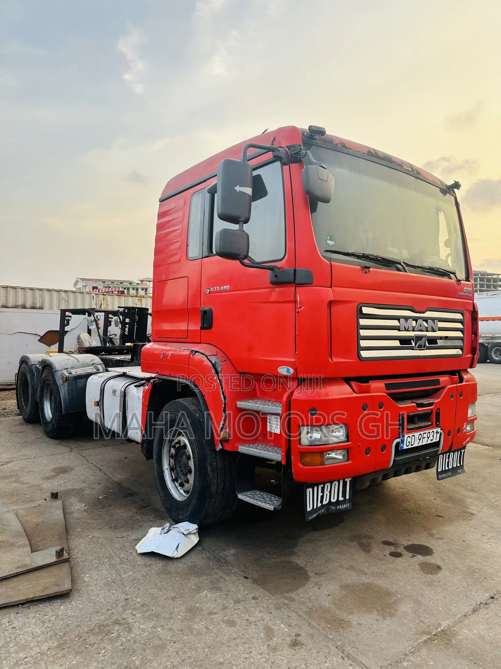 Man Tga Home Double Axles Manual Transmission