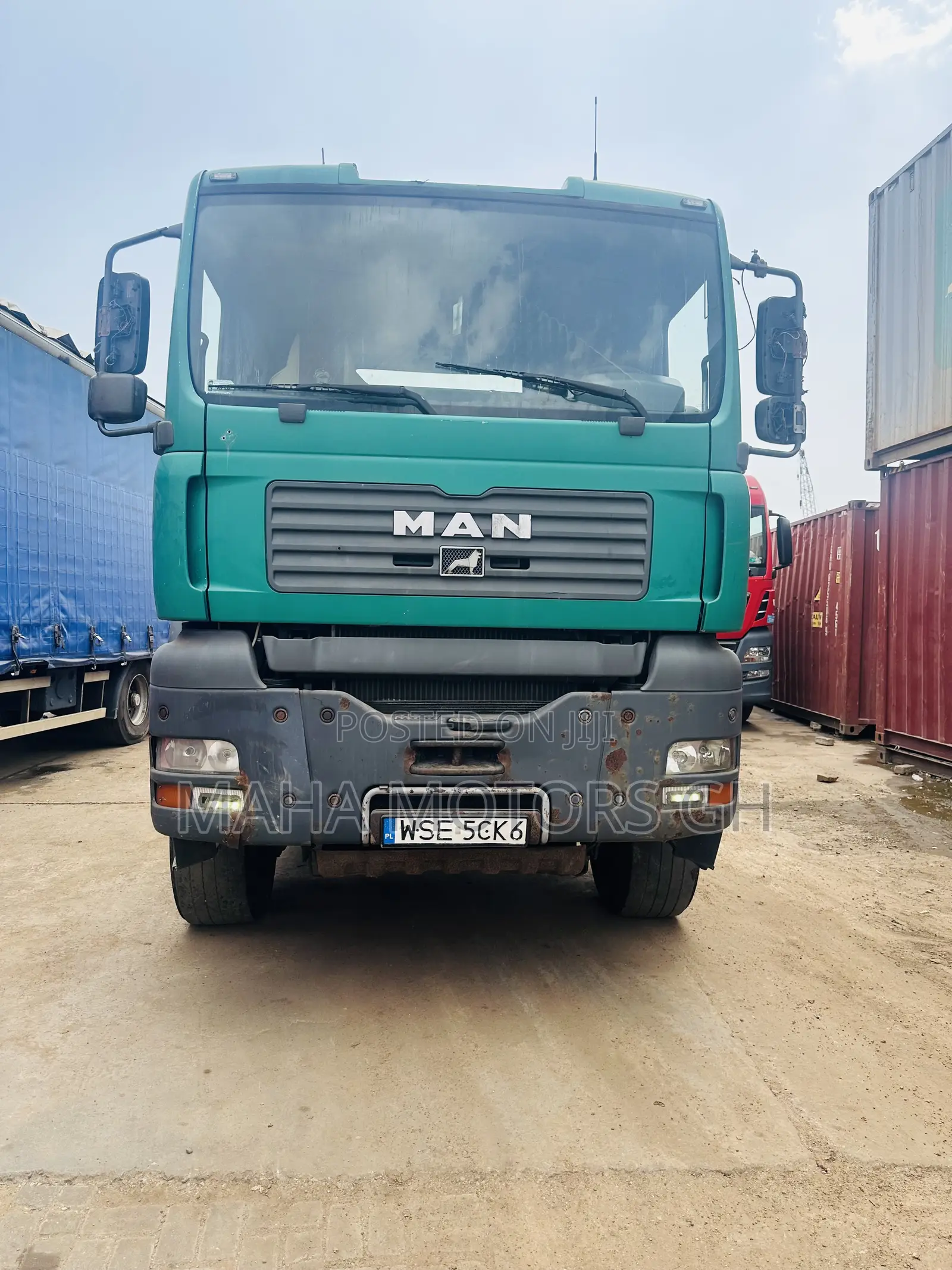 Man Tga Home Double Axles 33:480.Hp