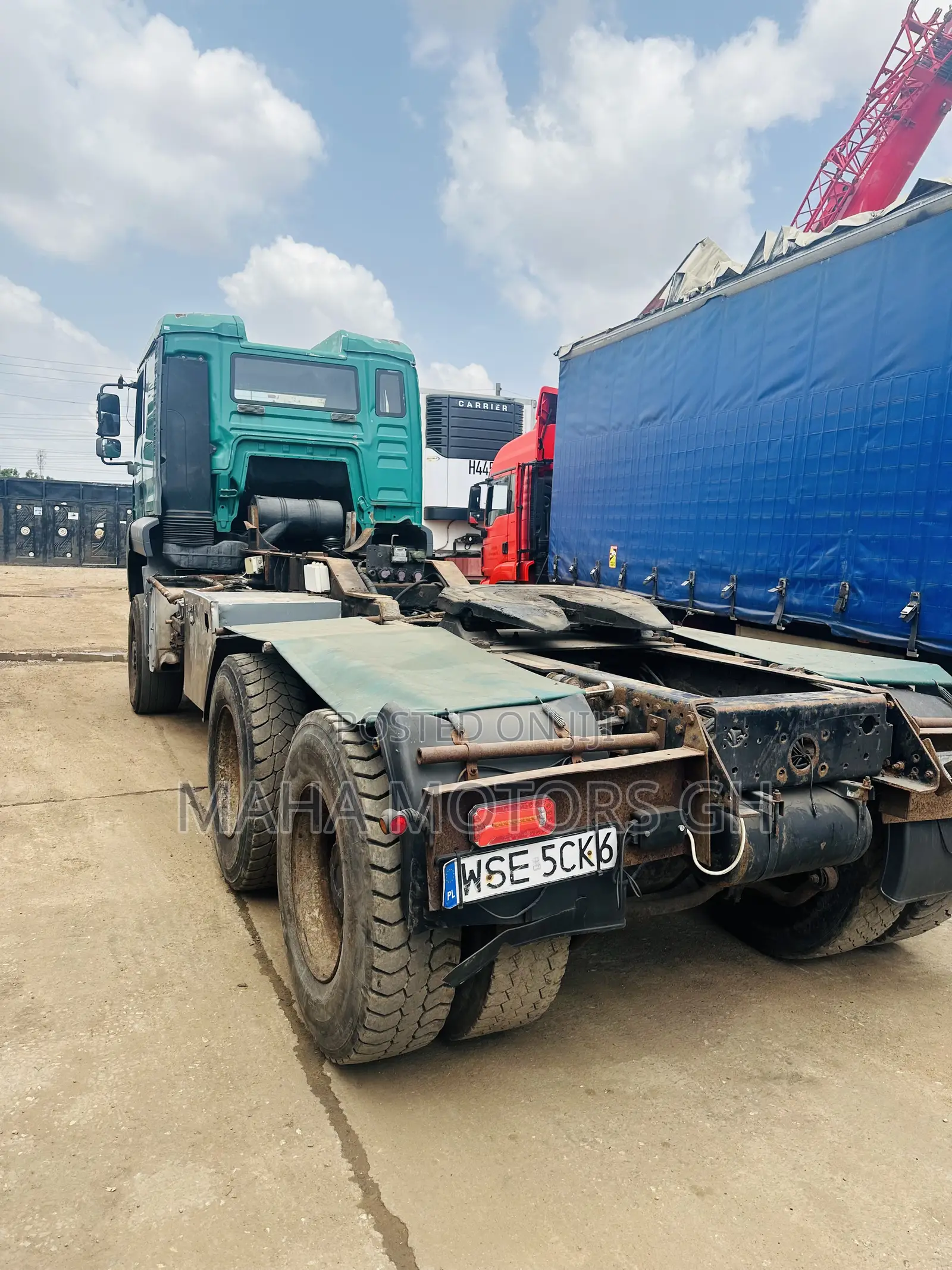 Man Tga Home Double Axles 33:480.Hp