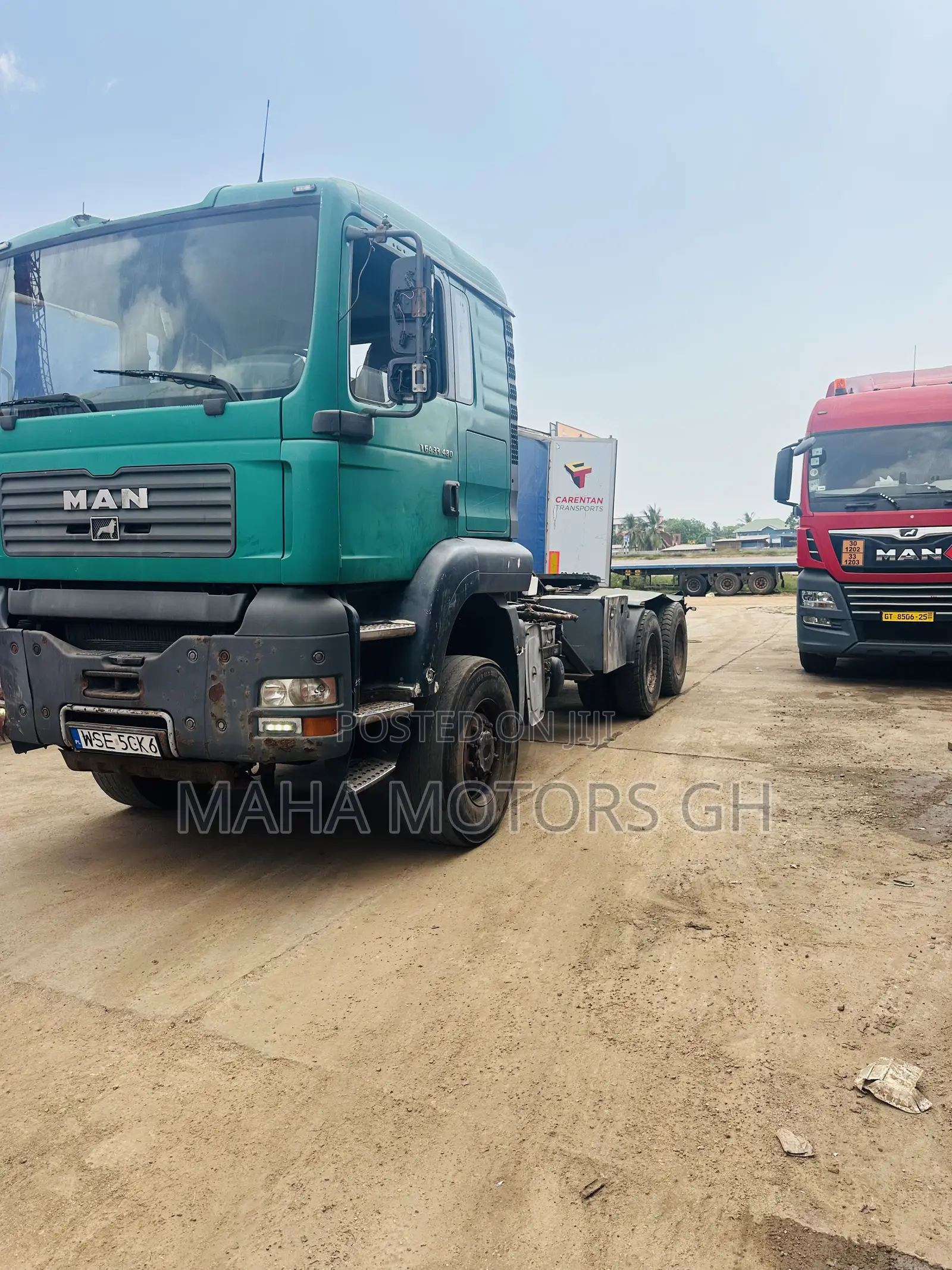 Man Tga Home Double Axles 33:480.Hp