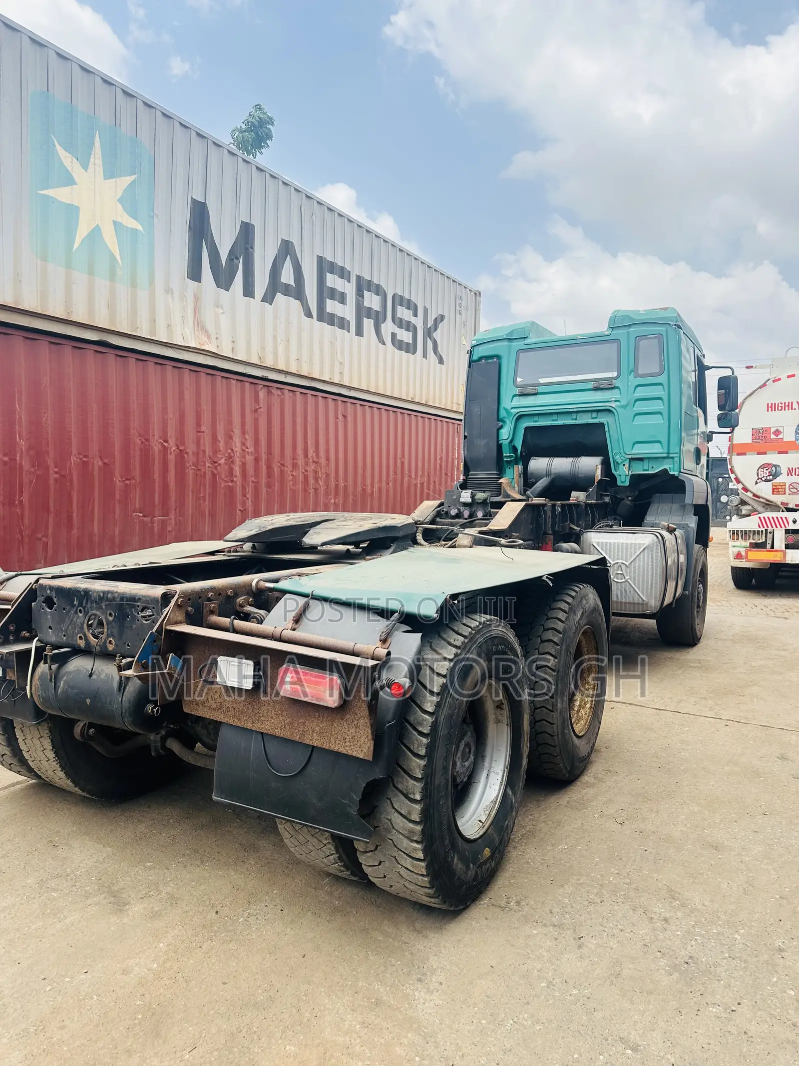 Man Tga Home Double Axles 33:480.Hp