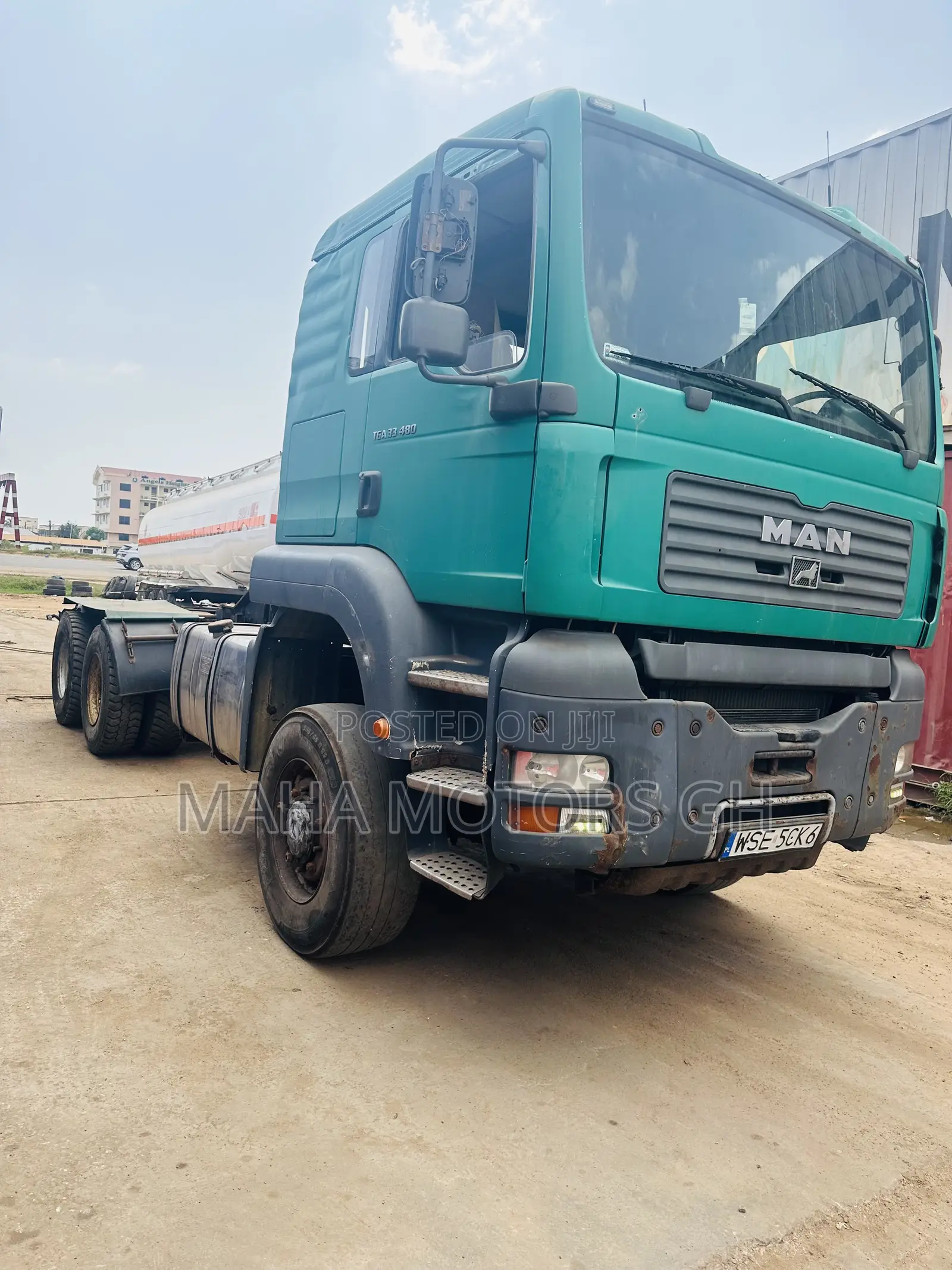 Man Tga Home Double Axles 33:480.Hp