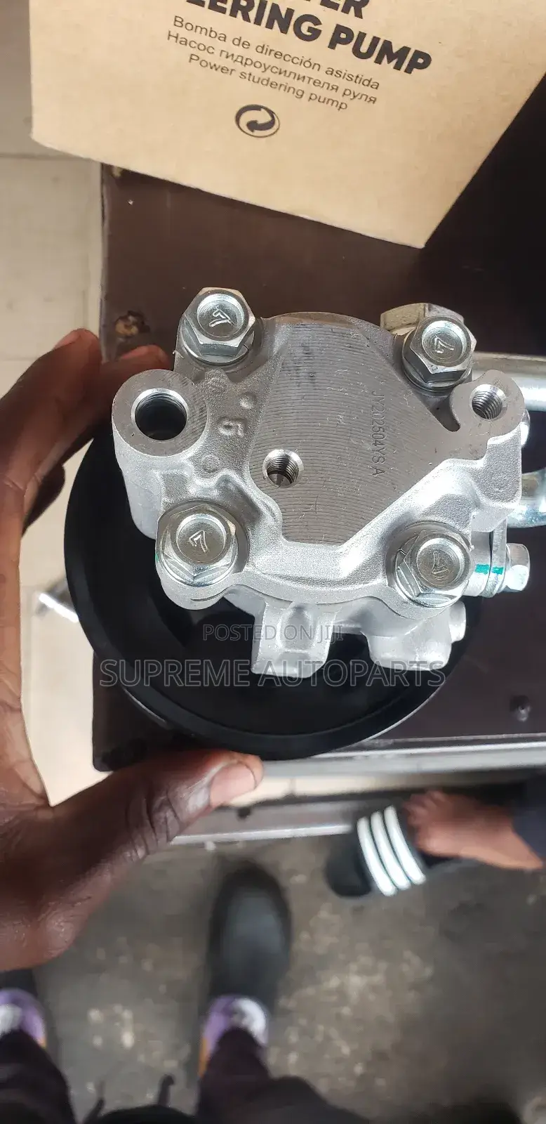 Nissan Frontier Power Steering Pump/ Motor