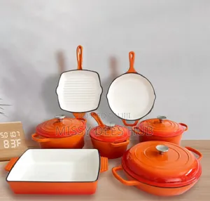 11pcs Cast Iron Pots From Healthy Living