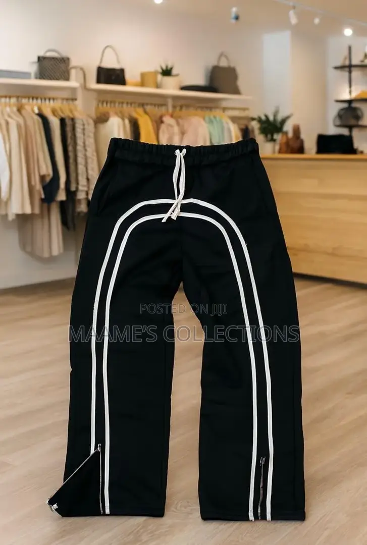 Men’S Wide-Leg Cargo Pants/ Sweatpants/ Joggers