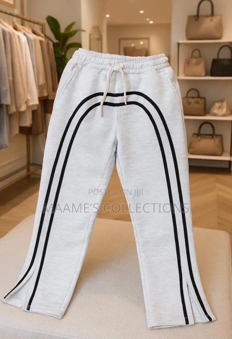 Men’S Wide-Leg Cargo Pants/ Sweatpants/ Joggers