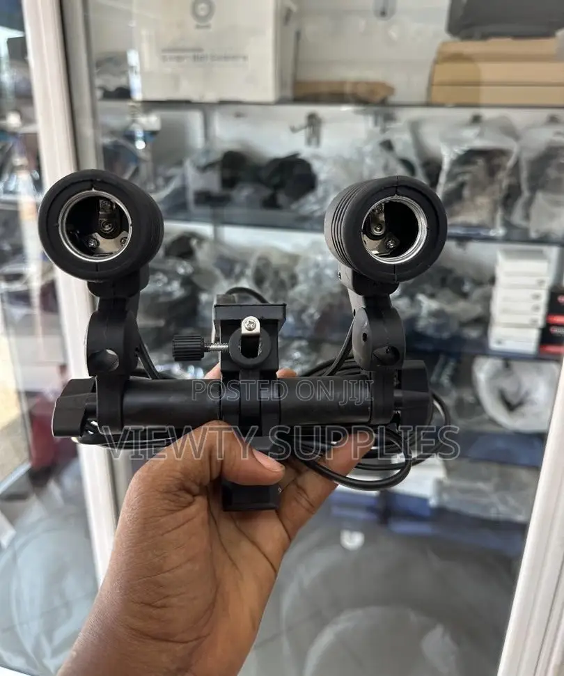 E27 Double Light Socket With Swivel Mount for Photography Studio