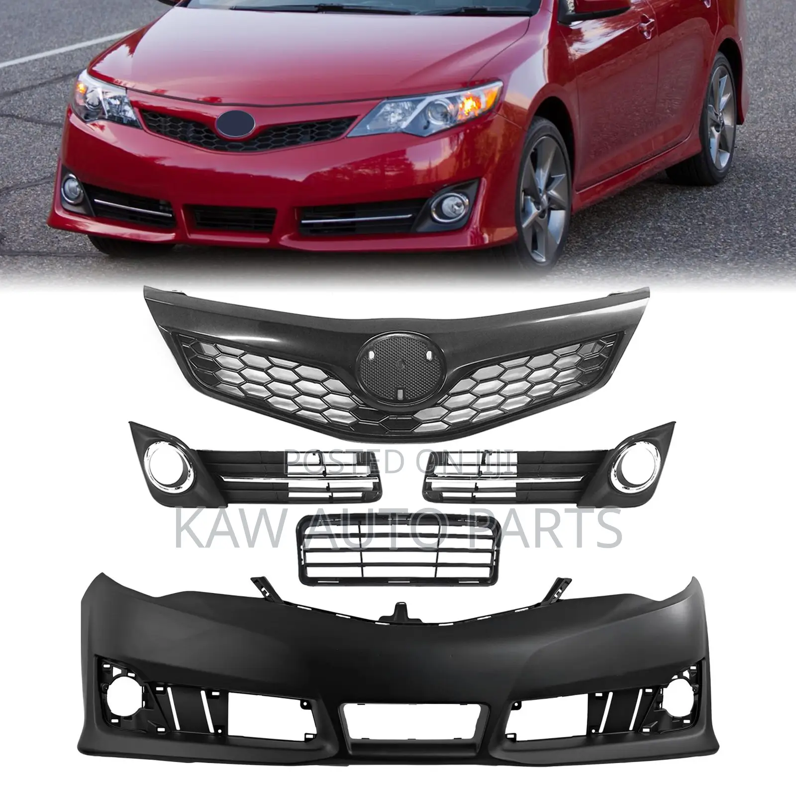 2012,2013,2014 Front Bumper For Toyota Camry