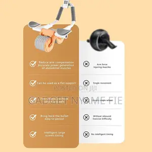 Automatic Rebound Abdominal Wheel Roller