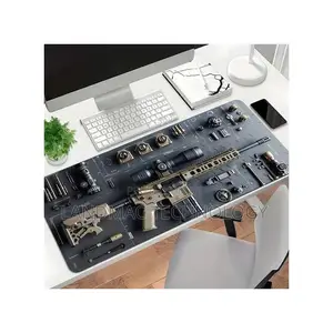 Gaming Gun Parts Assembly Large Mouse Pad Xxl Desk Mat