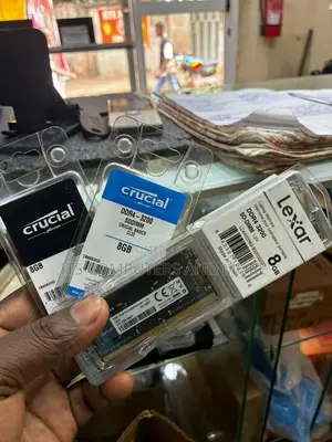 8gb Pc4/Ddr4 3200 Laptop Ram(Crucial And Lexar)