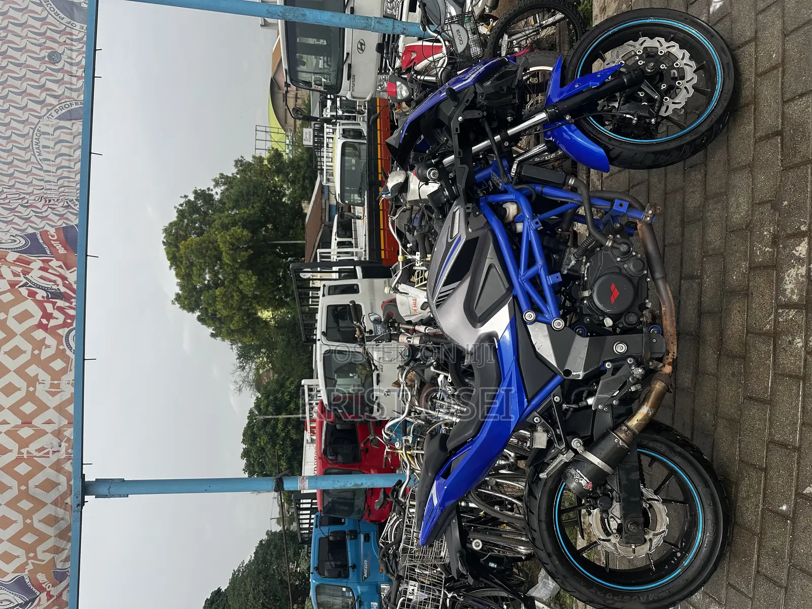 Motorcycle 2016 Blue
