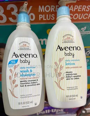 Aveeno Baby Wash and Lotion