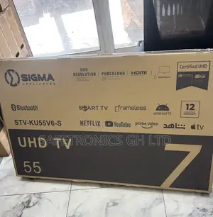 Lasting Android Led Smart 55 Inch (Sig-Ku55v6-S) Sigma HDR Tv