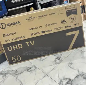 Try Affordable Sigma 50” Led Uhd Smart (Sig-Ku50v6-S) Tv