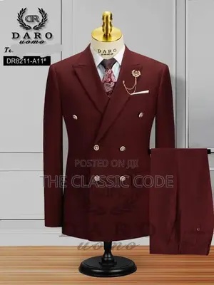 Quality Double Breasted Suit