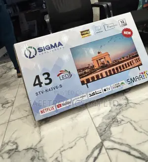 Unique Clear Full Hd Smart 43” Led Android Sigma (Sig-K43v6-S) Tv