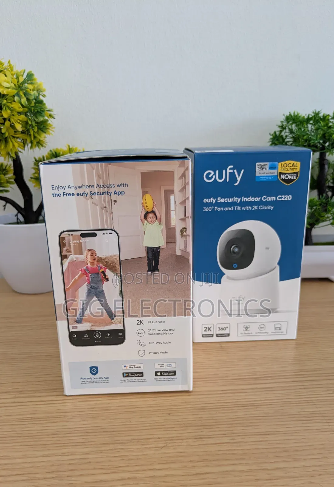 Eufy Security C220 Indoor Pan Tilt Camera