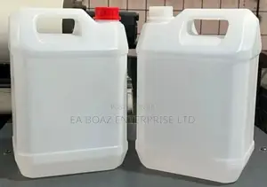Wholesale 4.5l Hpde Plastic Jerry Can Bottle White ,10pcs