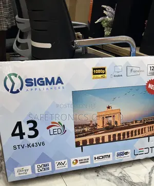 Purchase Original Sigma 43 Inch Led Sig-K43v6 Electric Full Hd Tv