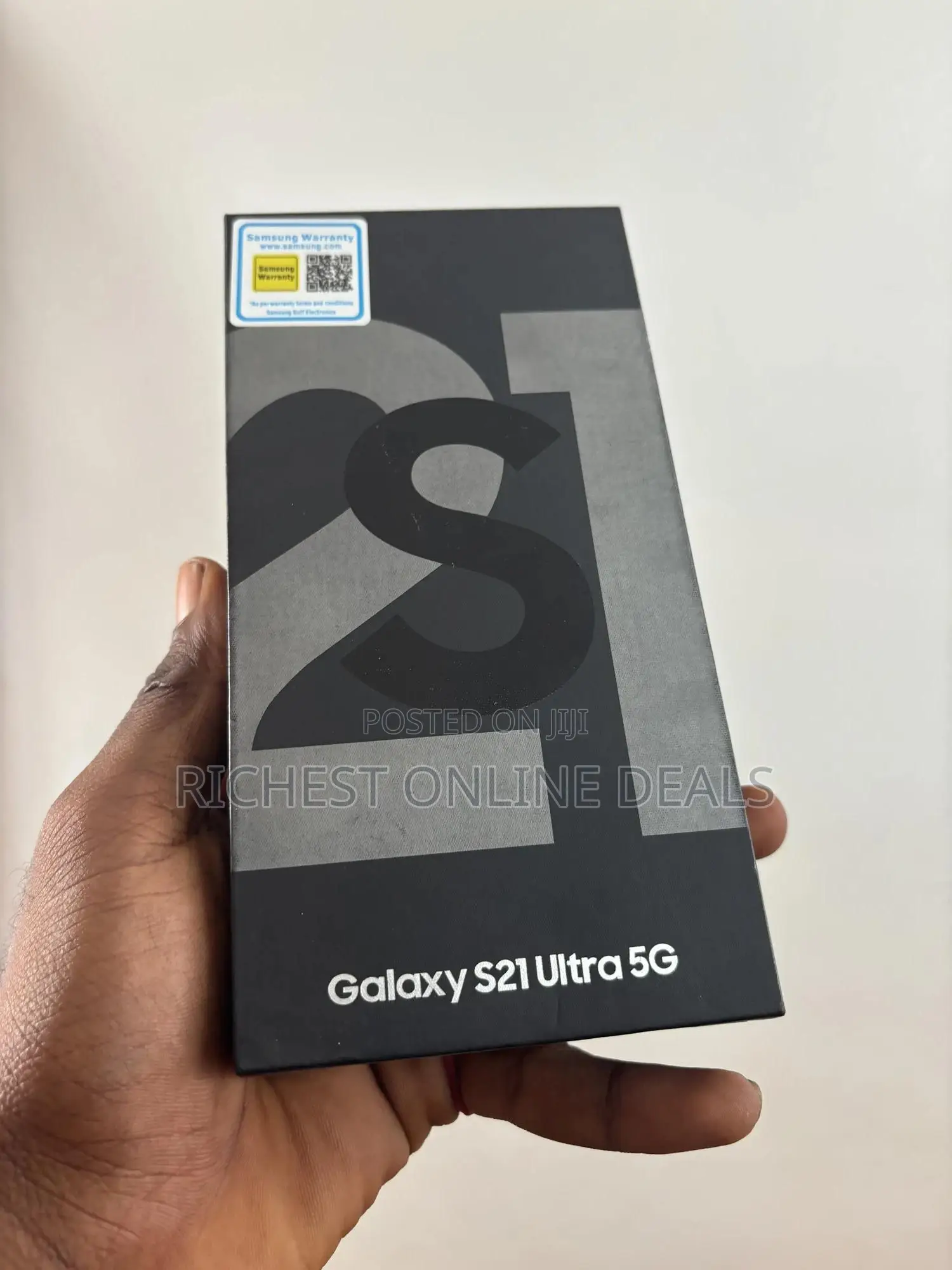 New Samsung Galaxy S21 Ultra 5G 128 GB Black