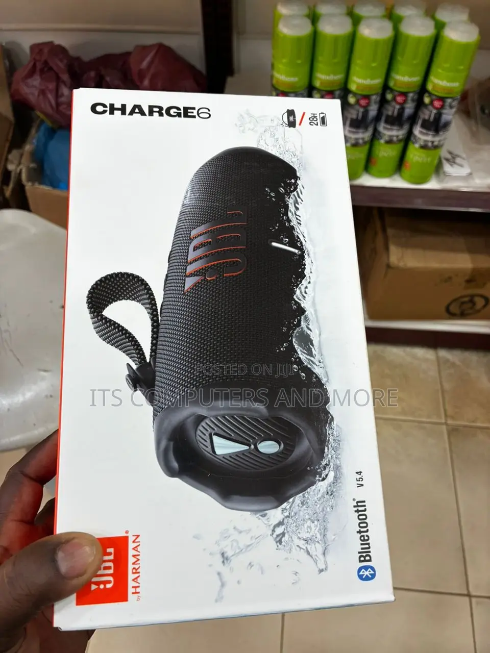 JBL Charge 6 Waterproof Bluetooth Speaker