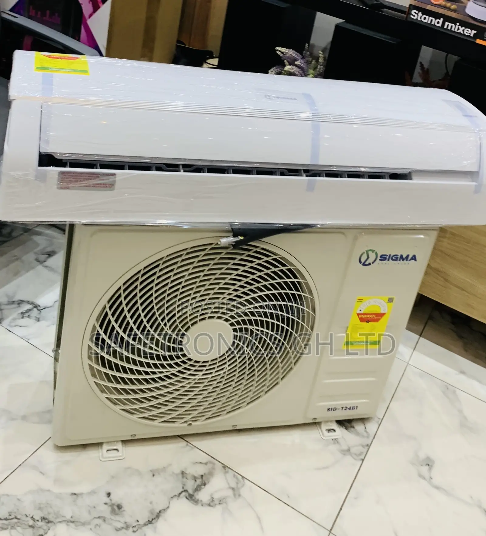 Safe Well Fortified Sigma 2.5hp Split White Type Air Conditioner