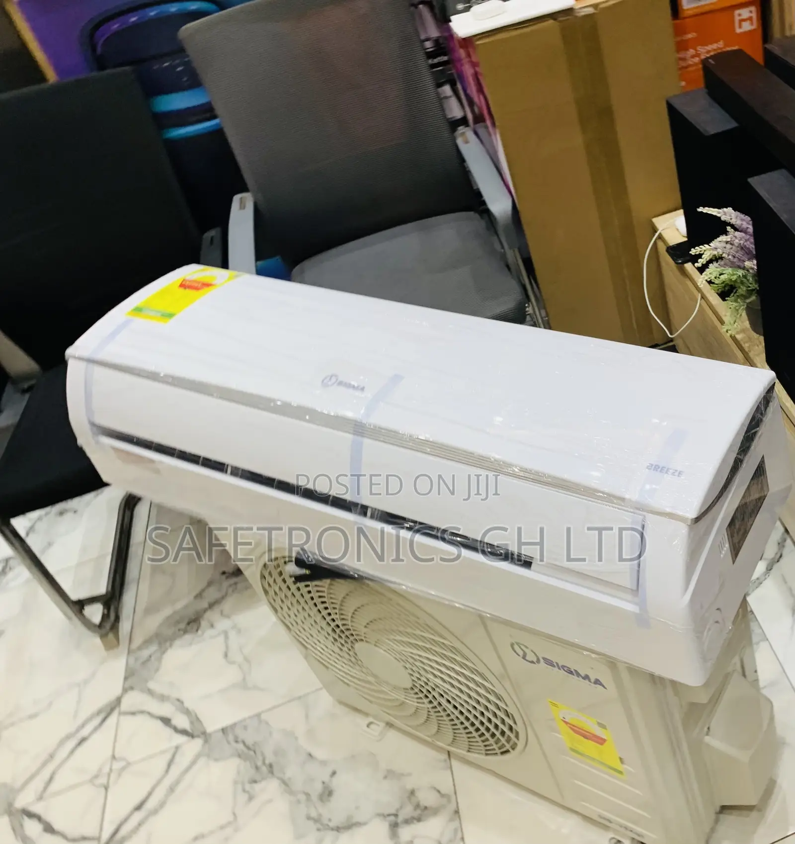 Sigma White Eco-Friendly 2.5hp Split Type Electric Air Conditioner