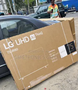 Just Approved 75” Smart Frameless Lg Uhd 75ur80 Tv (2025 Model)