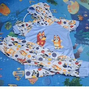 Bluey Kids Outfit With Hoodie 3 Years