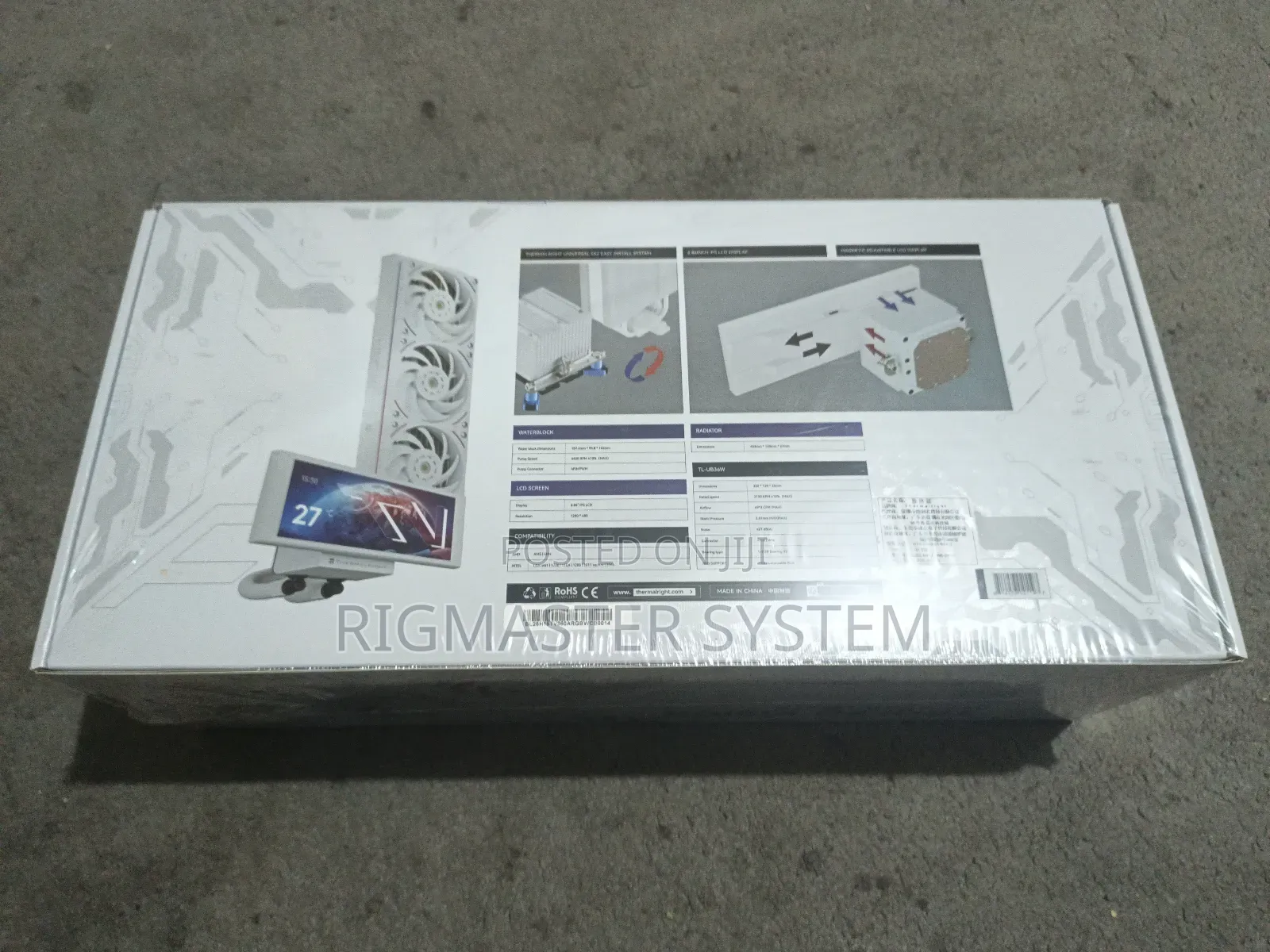 Thermalright Trofeo 360mm Liquid Cooler With LCD Display