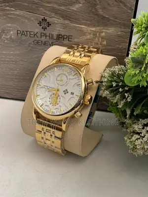 Patek Watch (Chronograph) Chain Watch