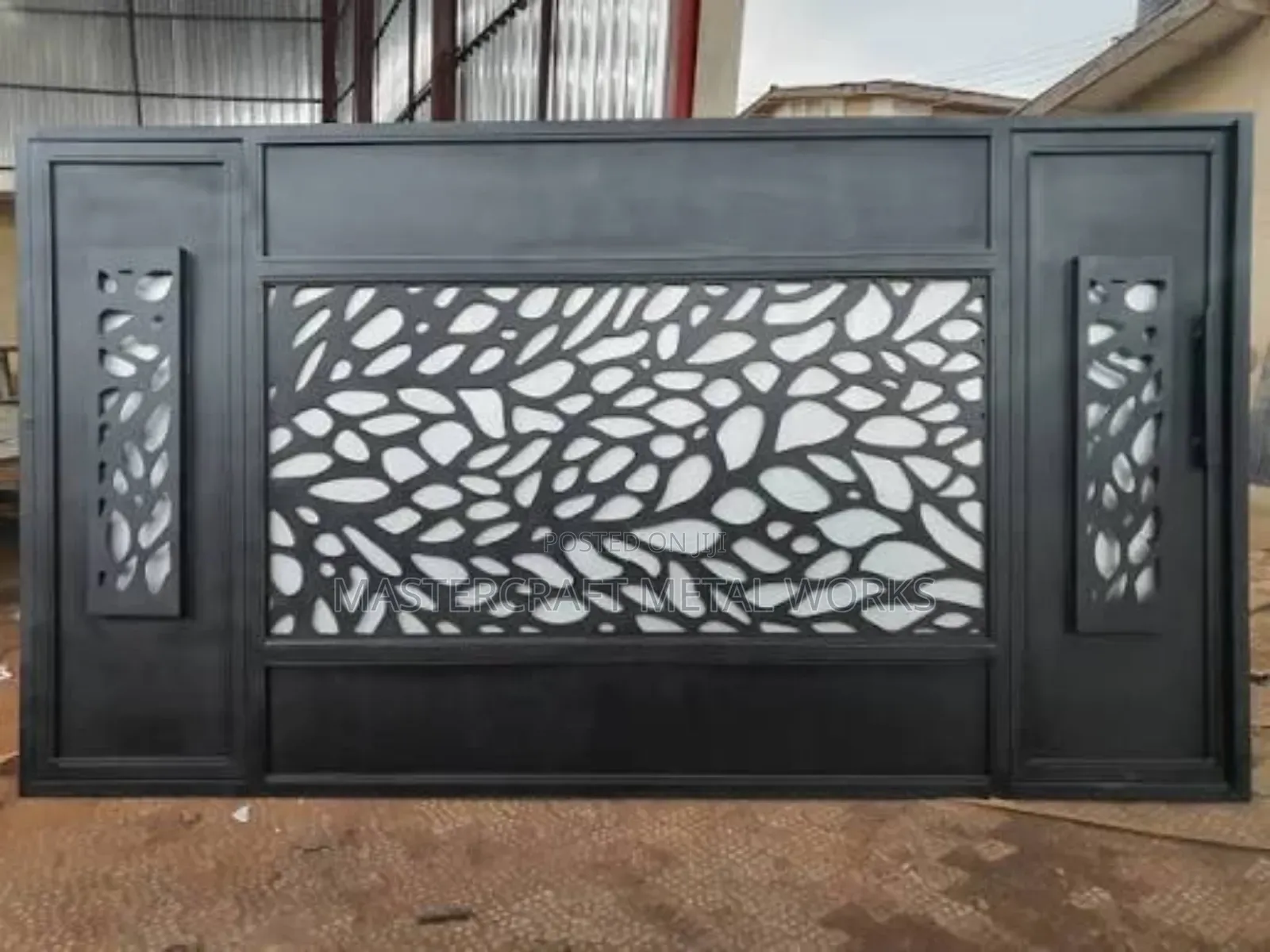 Metal Gate CNC Laser Cut