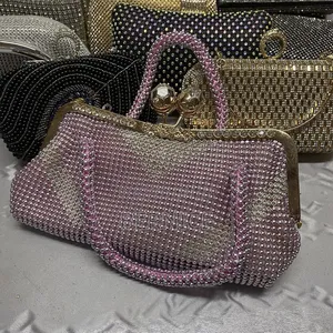 Luxury Beaded Clutch Bag