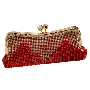 Luxury Beaded Clutch Bag